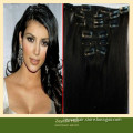 Clip in Indian Hair Extensions for Black Women (C-04)